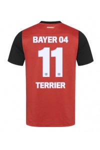 Bayer Leverkusen Martin Terrier #11 Jalkapallovaatteet Kotipaita 2024-25 Lyhythihainen